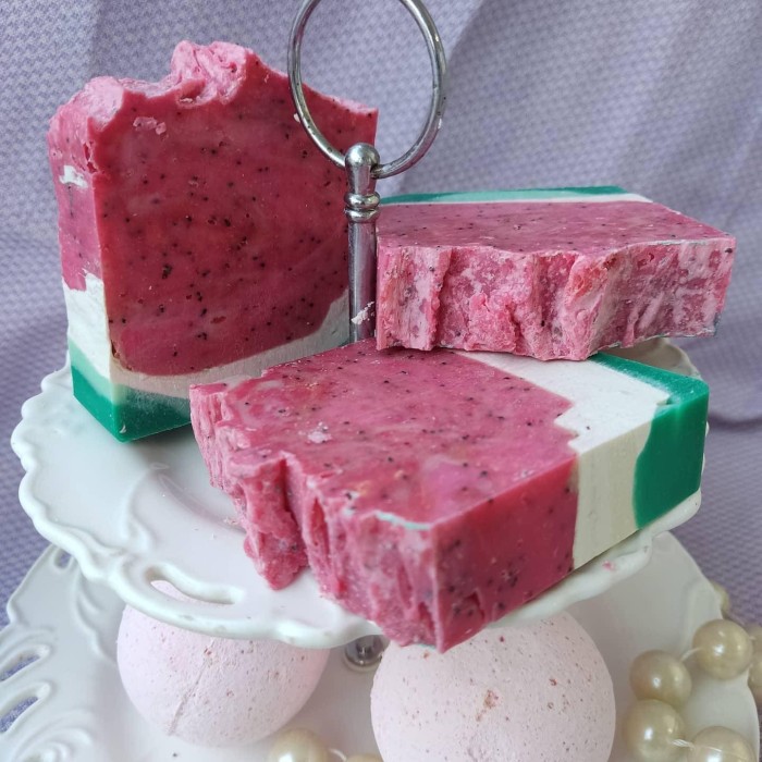 Watermelon soap