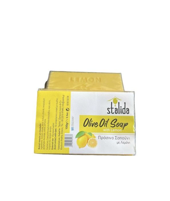 Olive oil soap with lemon