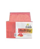 Olive oil soap with watermelon