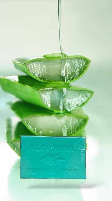Savon vert à l'Aloe Vera